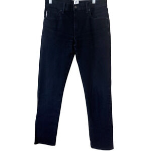 Men's Classic Black Straight Jeans